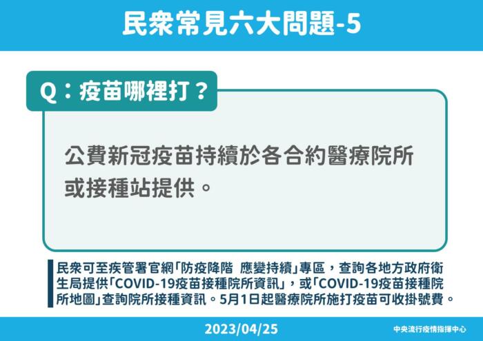 0425 7 防疫降階 應變持續 指揮中心解編規劃及相關事項民眾版