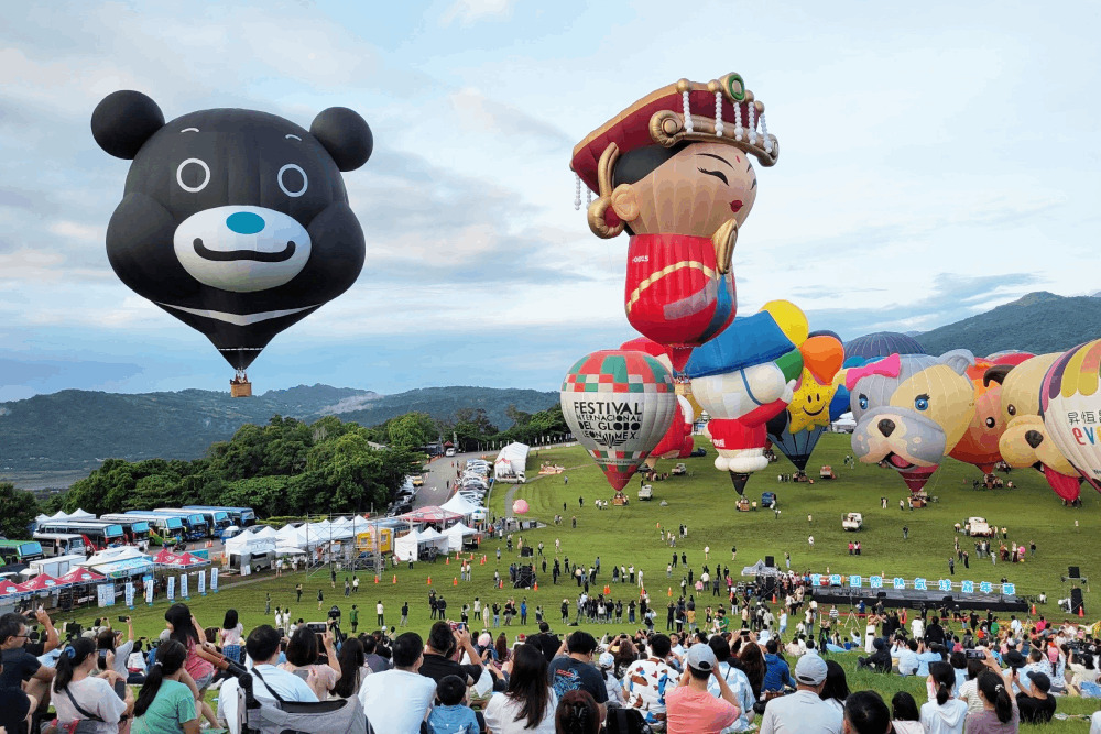 超萌熊讚熱氣球嘉年華亮相 下半年赴歐行銷台北觀光 5