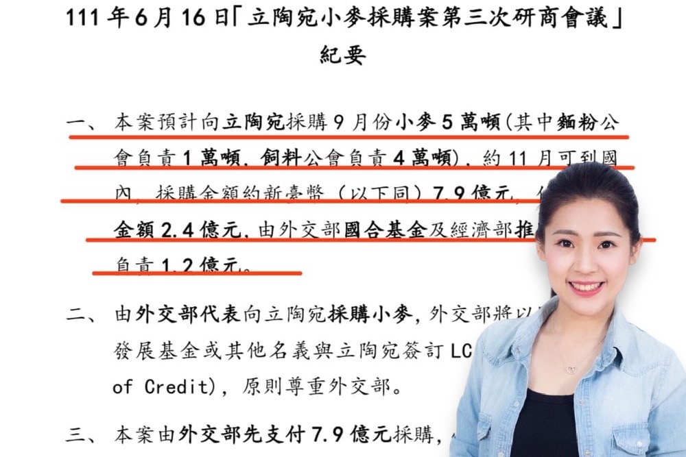 王鴻薇揭台資金、半導體技術奉上立陶宛 徐巧芯：差點簽不平等條約 3