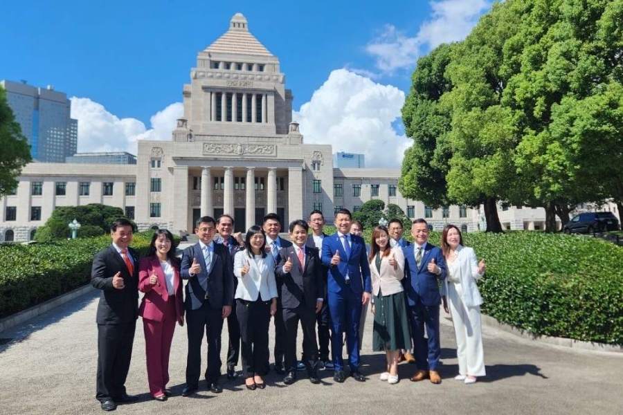 新北市議會民進黨團拜會日參議員 盼協助台灣加入CPTPP 21