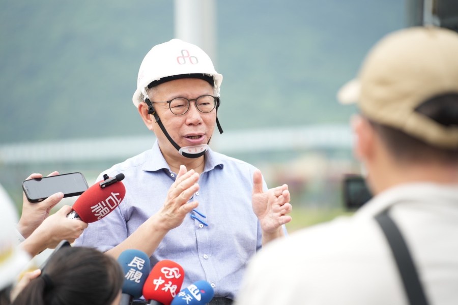 民眾黨總統參選人柯文哲。（民眾黨提供）