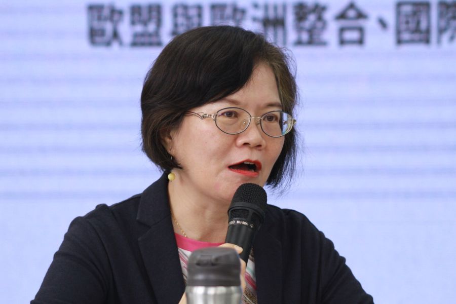 民眾黨內消息傳出，東吳大學政治系教授劉書彬將被納入不分區，且「名列前茅」。（方炳超攝）